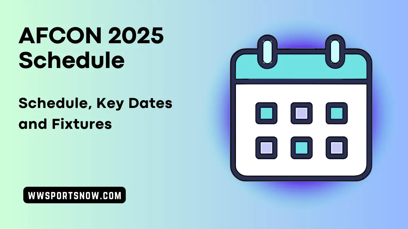 AFCON 2025 Schedule, Key Dates and Fixtures