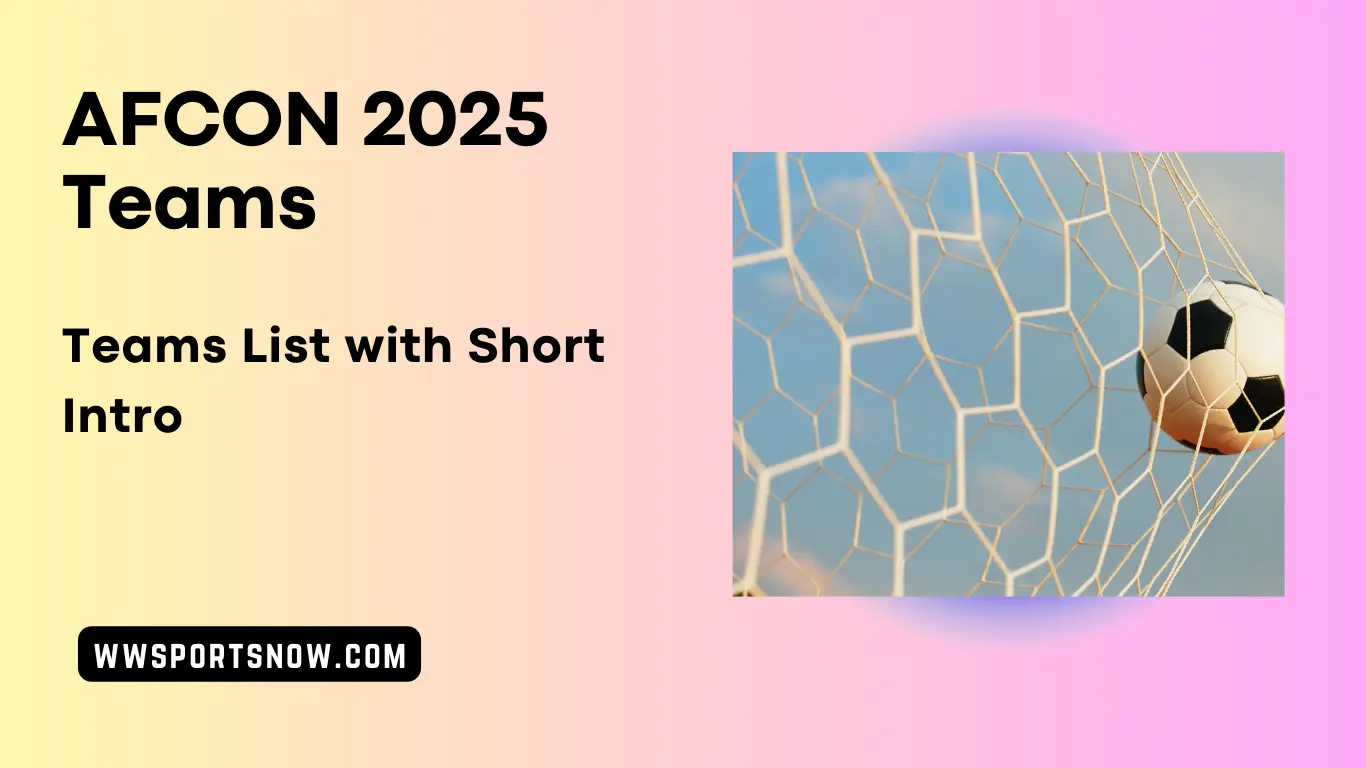 AFCON 2025 Teams List with Short Intro